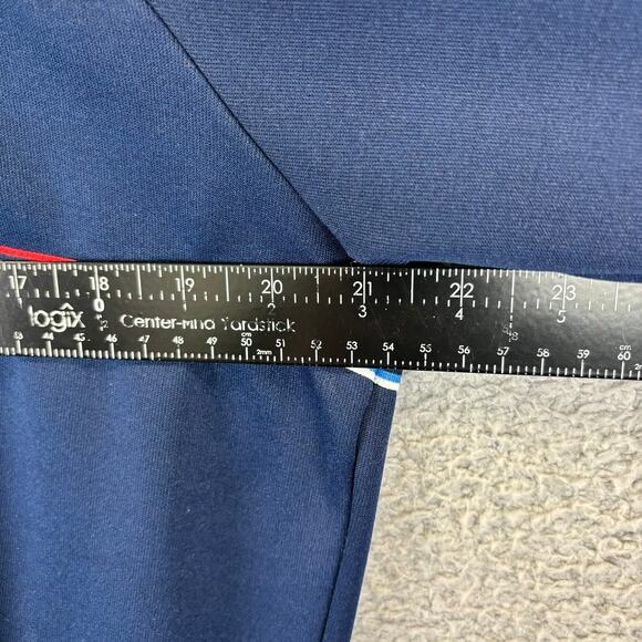 70s Track Jacket Mens Large Blokecore Streetwear Athletic Retro Full Zip Pocket - Picture 8 of 11